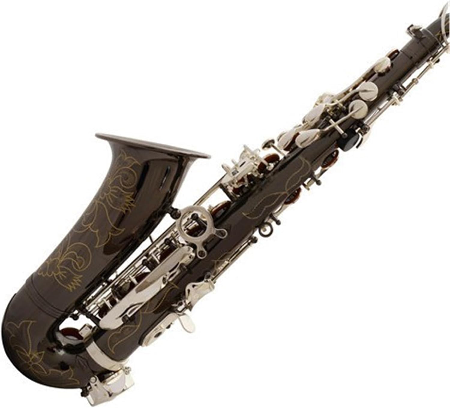 Saxophone for Beginners Professional Beginner Musical Instrument Alto E Flat Black Nickel Nickel Plated Keys Saxophone Woodwind Instrument