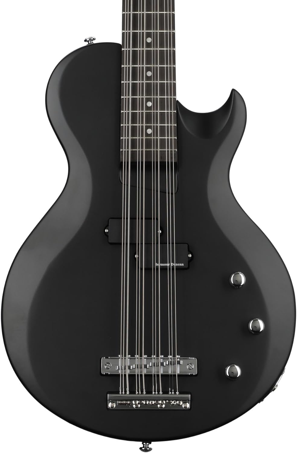 Schecter dUg Pinnick DP-12 12-string Bass Guitar - Satin Black