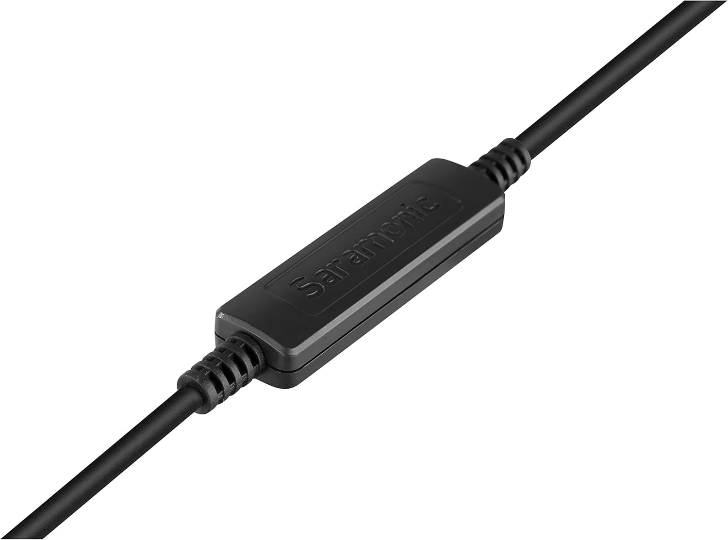 Saramonic LavMicro-UC Lavalier mic for USB Type-C Devices with Signal Converter