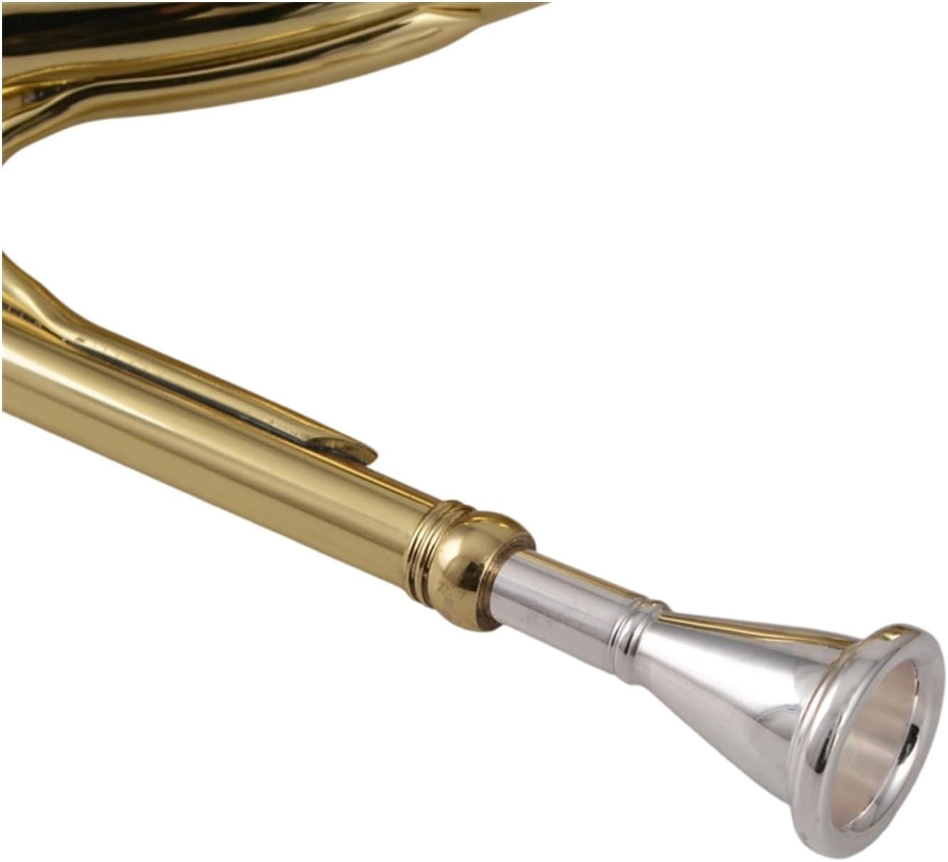 4 Key French Horn French Horn Lacquered Gold B Flat Four Key Single Row Professional Performance Instrument