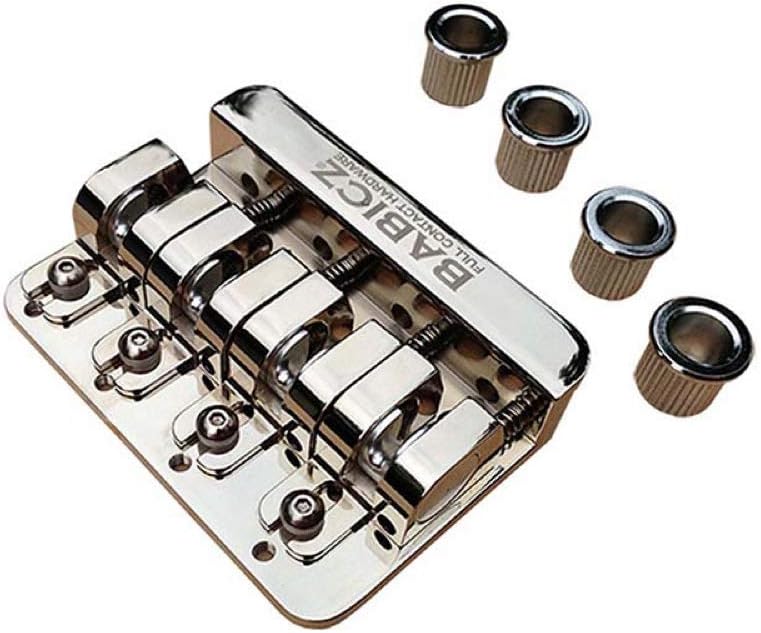 ORIGINAL SERIES FCH4 AM BASS BRIDGE, 4 String -string thru chrome