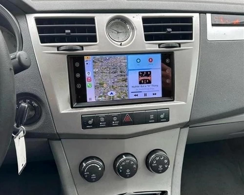 Car Radio Bluetooth for Jeep Patriot 2012 with Wireless Carplay&Android Auto, 7 inch IPS Touchscreen 4G+64G Android 15 Car Stereo Screen with WiFi GPS Mirror Link SWC + AHD Backup Camera/Microphone