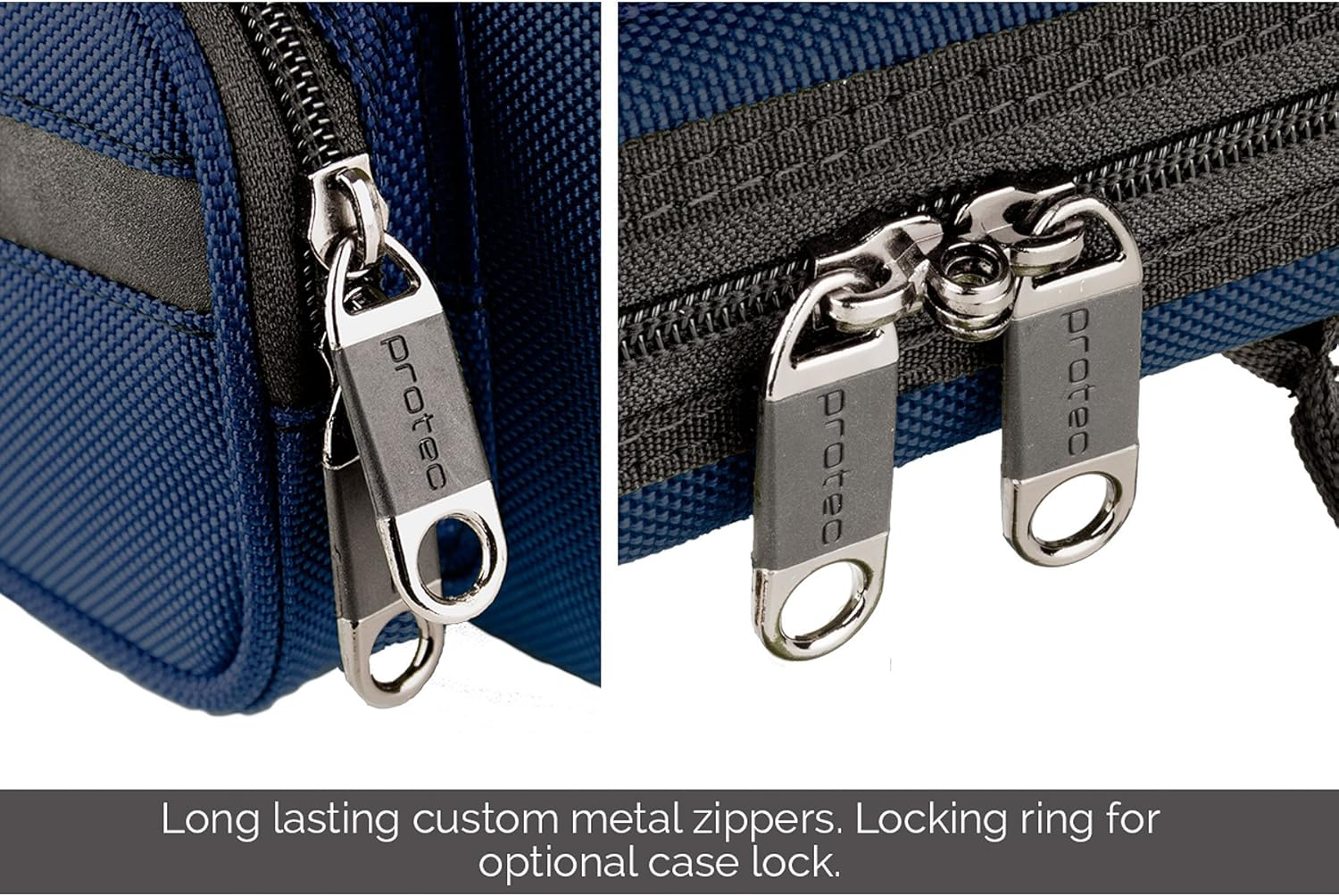 Protec Flute Slimline PRO PAC Case (Fits B or C Foot), Blue, Model PB308BX