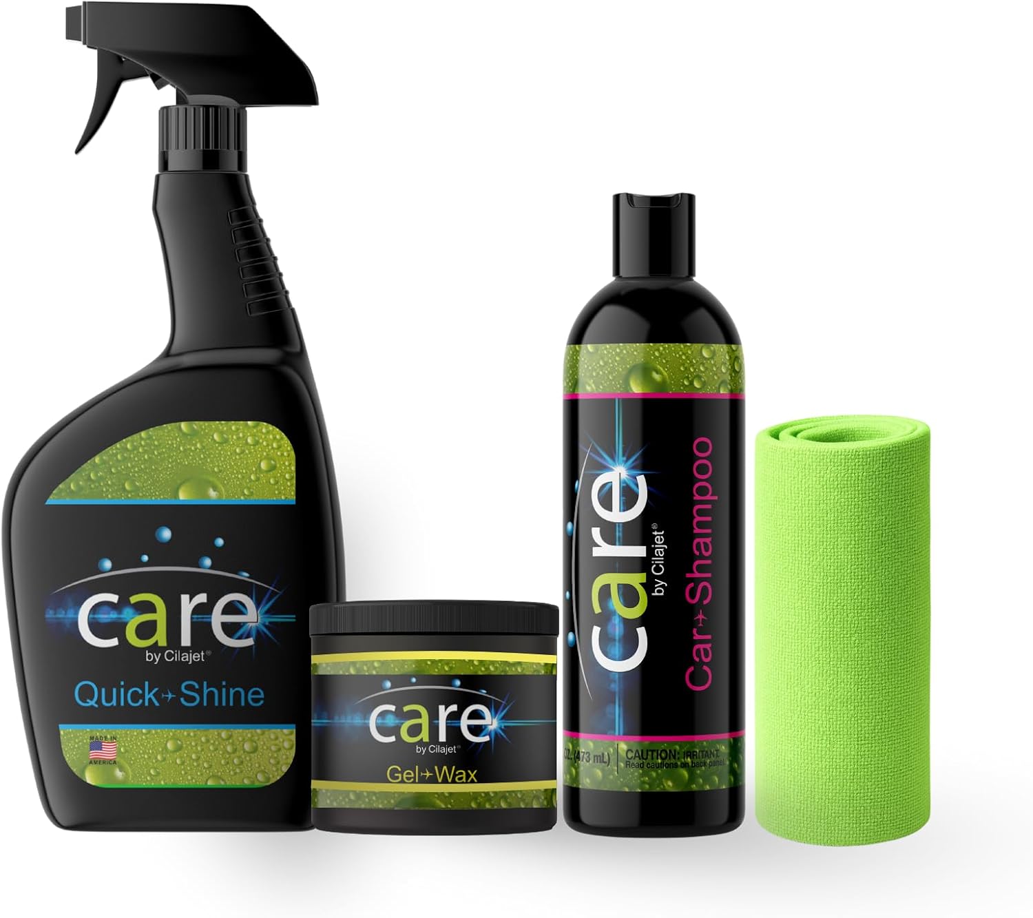 Care Car Wash Care Kit, Automotive, Detail Your Car’s Exterior, 5 Piece Set, Includes Microfiber Towels, Works on Cars, Trucks, SUVs and More