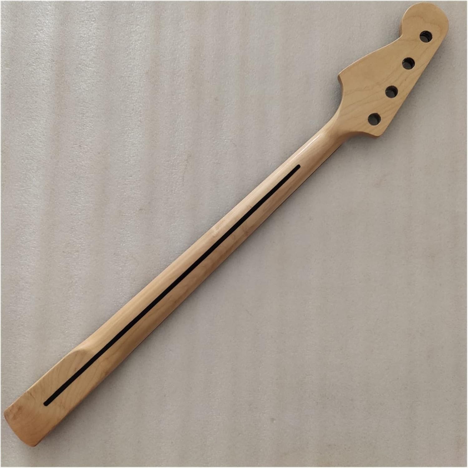 4 String Maple 20 Frets Bass Guitar Neck Replacement Maple Fingerboard 34 Inch Electric Guitar Neck