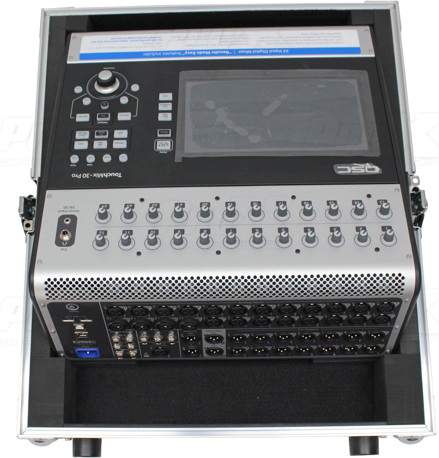 ProX XS-QSCTMIX30 ATA Digital Audio Mixer Flight Case for QSC TOUCHMIX 30 Console