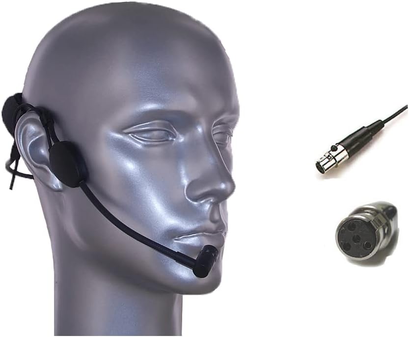 AVL6101 Professional Vocalist Headset Microphone_ for use with Your Shure Wireless Systems Designed for Professional Singing & Live Stage Performance