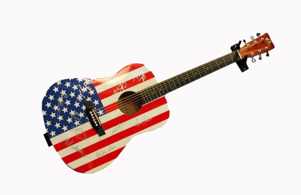 Horizontal Acoustic Guitar Mount (Made in the USA) (White)