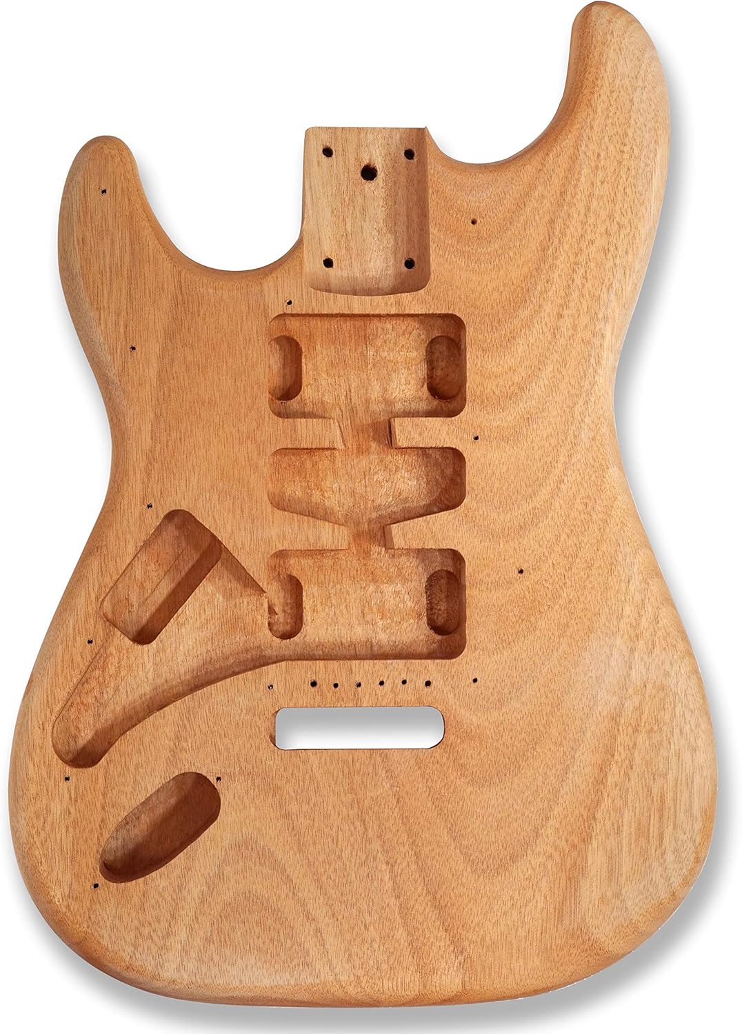 BexGears DIY Left-handed Electric Guitar Kits, okoume Body,