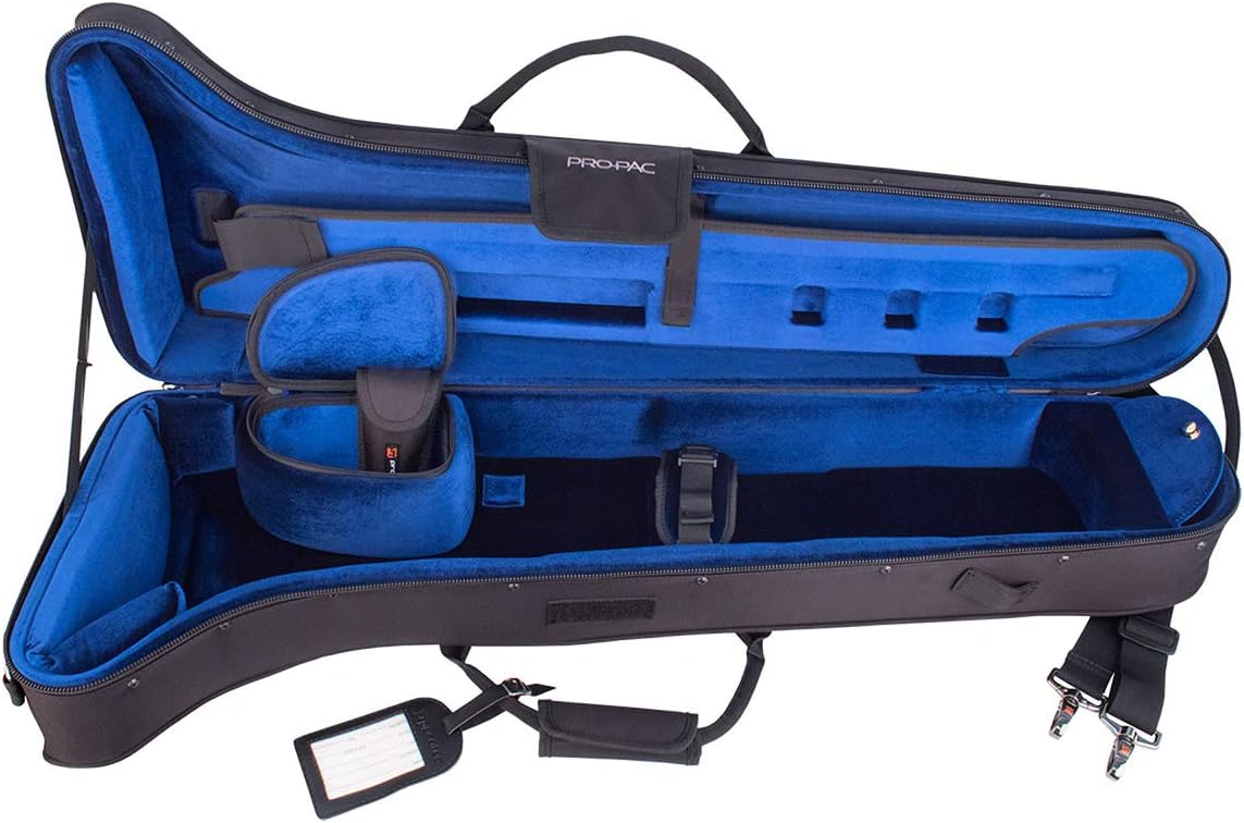 Protec Tenor Trombone Contoured PRO PAC Case - Black, Model PB306CT