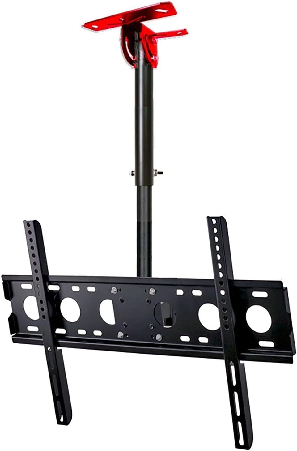 tv Wall Mount Ceiling TV Mount Bracket, 360° Rotation Tilting Swiveling TV Stand, Fits Most 32-70 Inch TVs, Max 600x400mm (Size : 1.1-1.8m) (1.1)