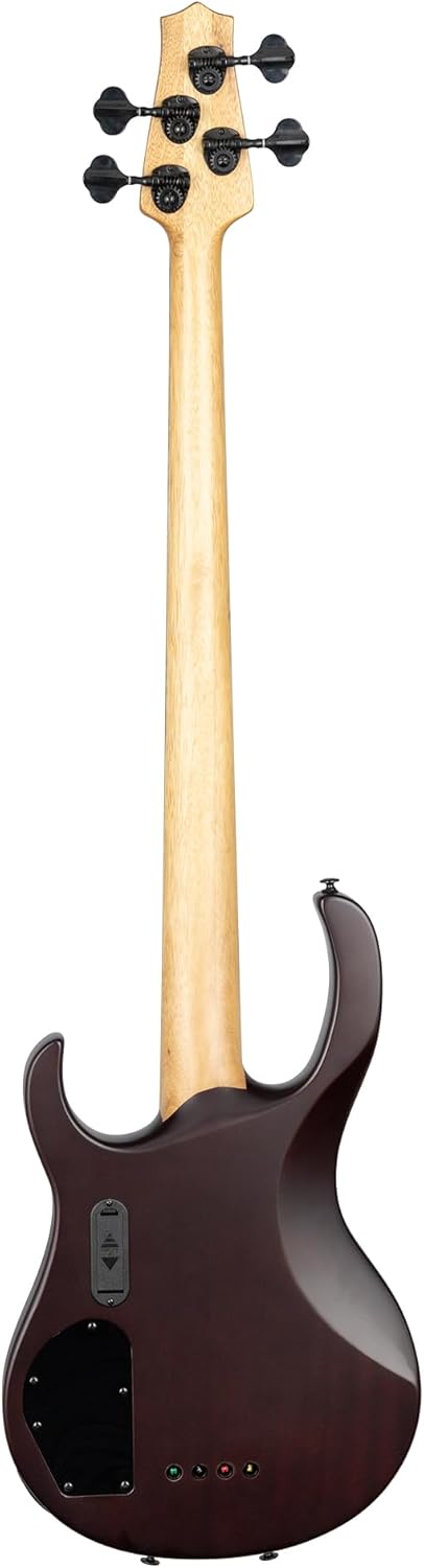 H. Jimenez 4 String Satin Spalt Burst Bass Guitar With Deluxe Padded Gig Bag (LBS4-SB)