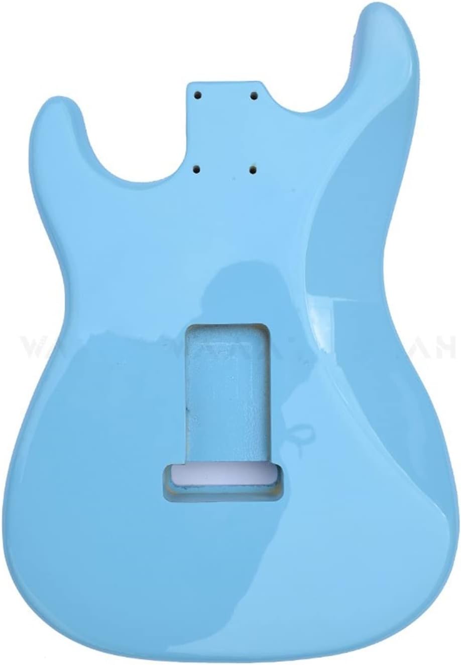 TSTS Alder Wood SSS Pickup Guitar Body in Sonic Blue Color for Eectric Guitar Replacement Guitar DIY Accessory