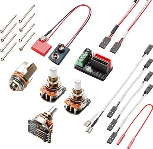 EMG JAX Jazz Alnico 4 String Bass Guitar Pickup Set, Ivory