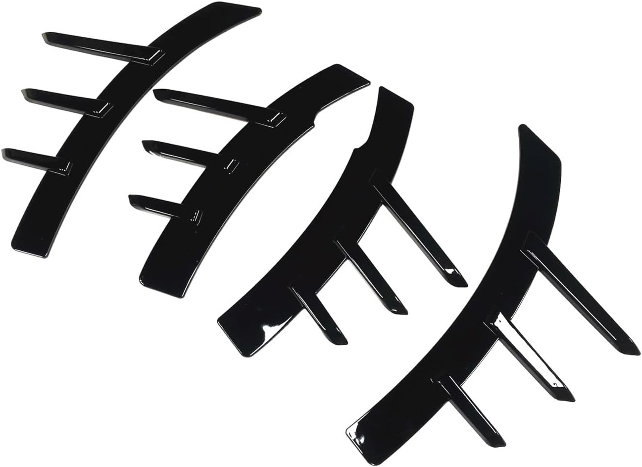 Compatible For BMW 2 Series G42 M235i M240i Coupe 2022-2023 Car Front Rear Wheel Eyebrow Fender Flares Cover Gloss Black Mudguard Trim