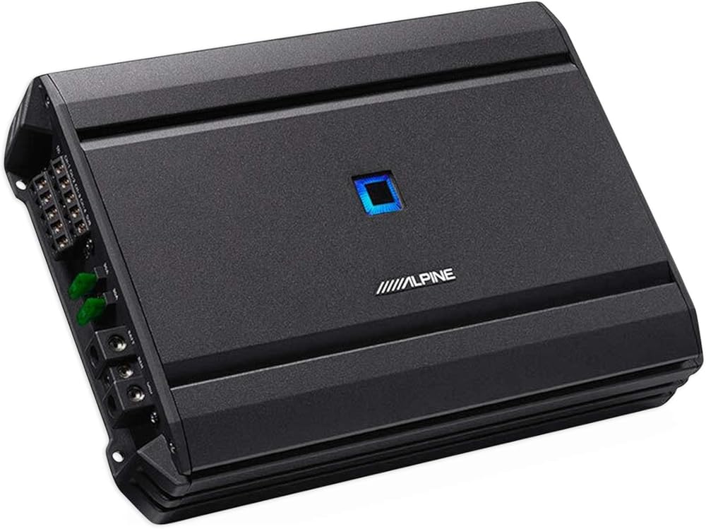 ALPINE S-A55V 440w RMS 5-Channel S-Series Car Audio Amplifier Class D+Amp Kit