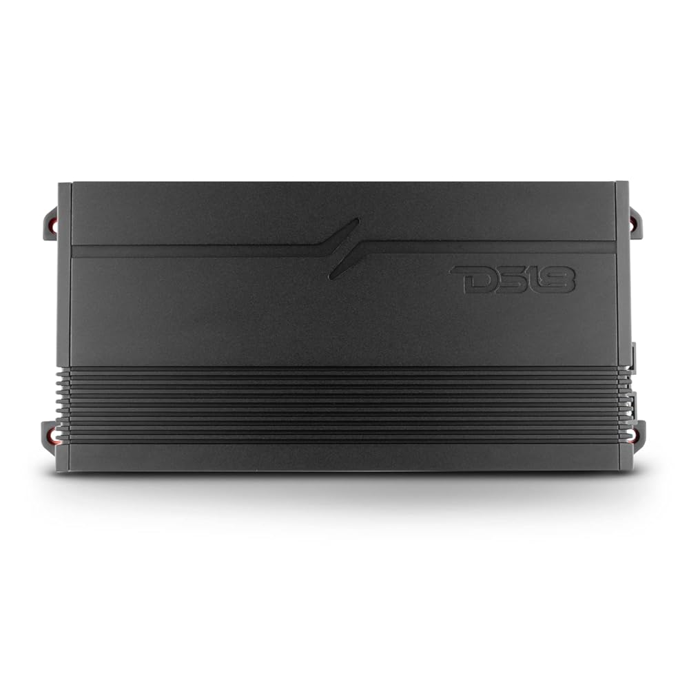 DS18 G1800.4D Car Audio Amplifier 4 Channel Class D Full Range 1800 Watts - Compact Design Easy Installation - Extremely Powerful Amp for Vehicle Sound Systems (Renewed)