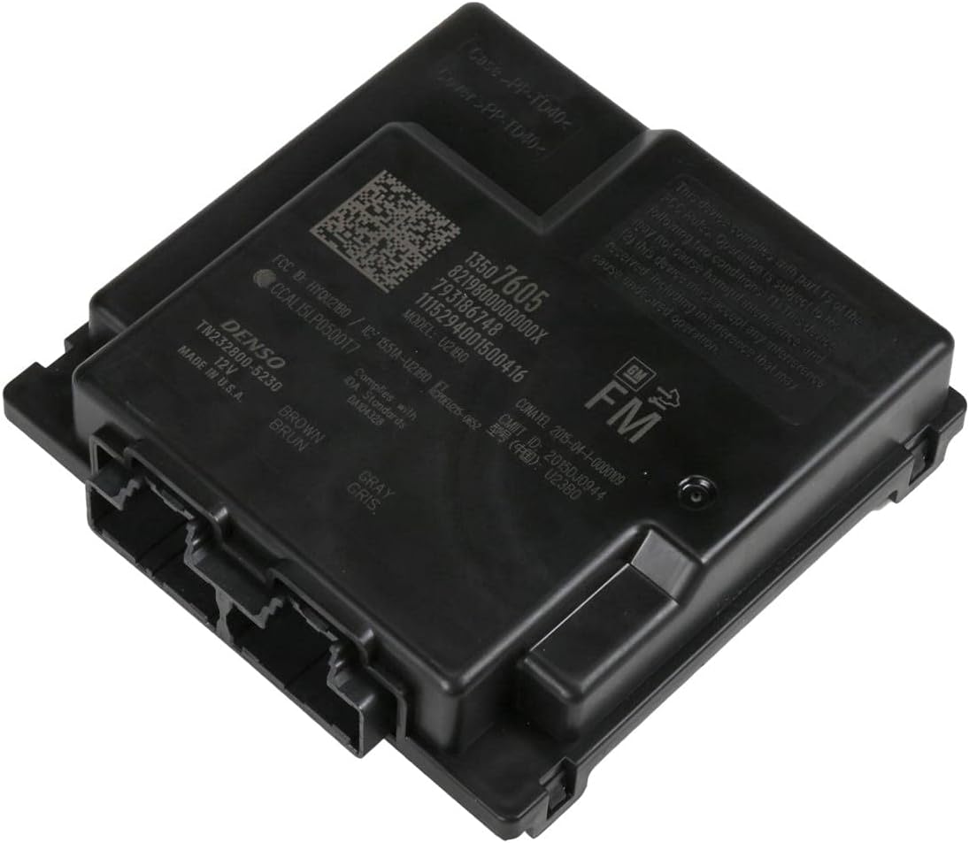 GM Genuine Parts 13507605 Keyless Entry Control Module