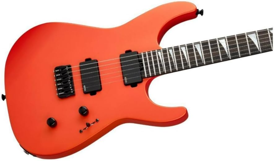 Jackson American Series Soloist HT Electric Guitar - Satin Lambo Orange