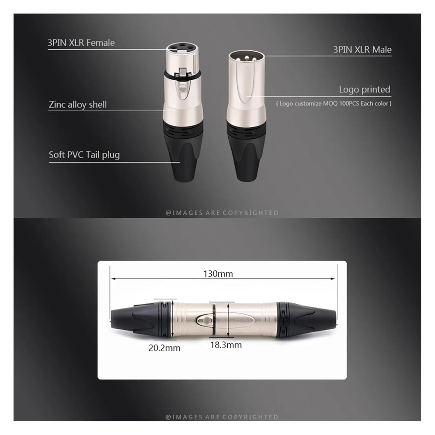 56PCS/28sets 3PIN XLR Connector Microphone Plug Male Female Adapter MIC Wire Connector 7 Colors Offer 1set M/F(28xM 28xF-SL-Red)