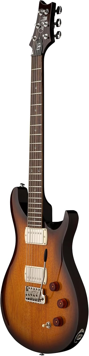 PRS SE DGT Standard with Moons, Vintage Cherry