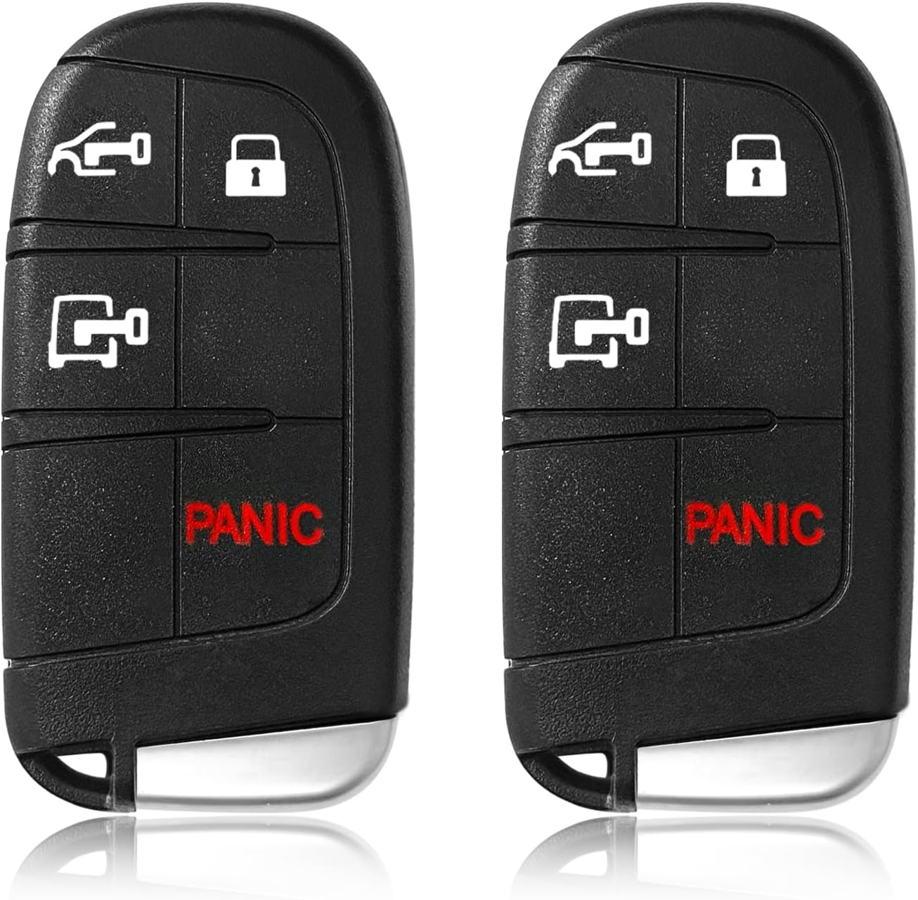 2 Keylessbest Replacement for 2022 2023 Dodge Ram Promaster Key Fob Remote Control M3N-40821302 4 Buttons 433MHz