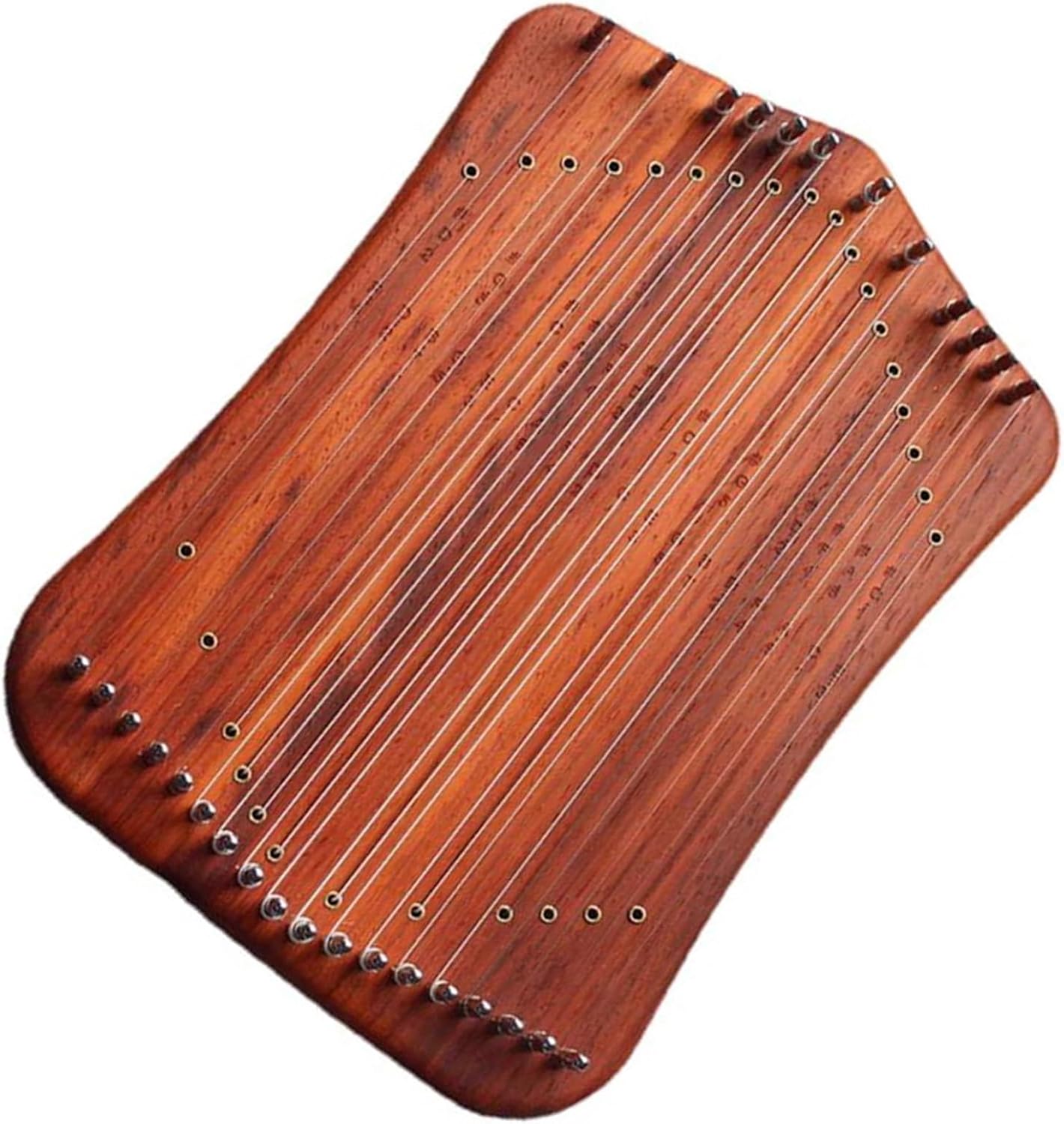 Lyre Harp Set 18/30 Strings Lyre Harp Maple Wood Chromatic Thumb Harps Fingerplay Lyres Professional Strings Instruments Gifts(30)