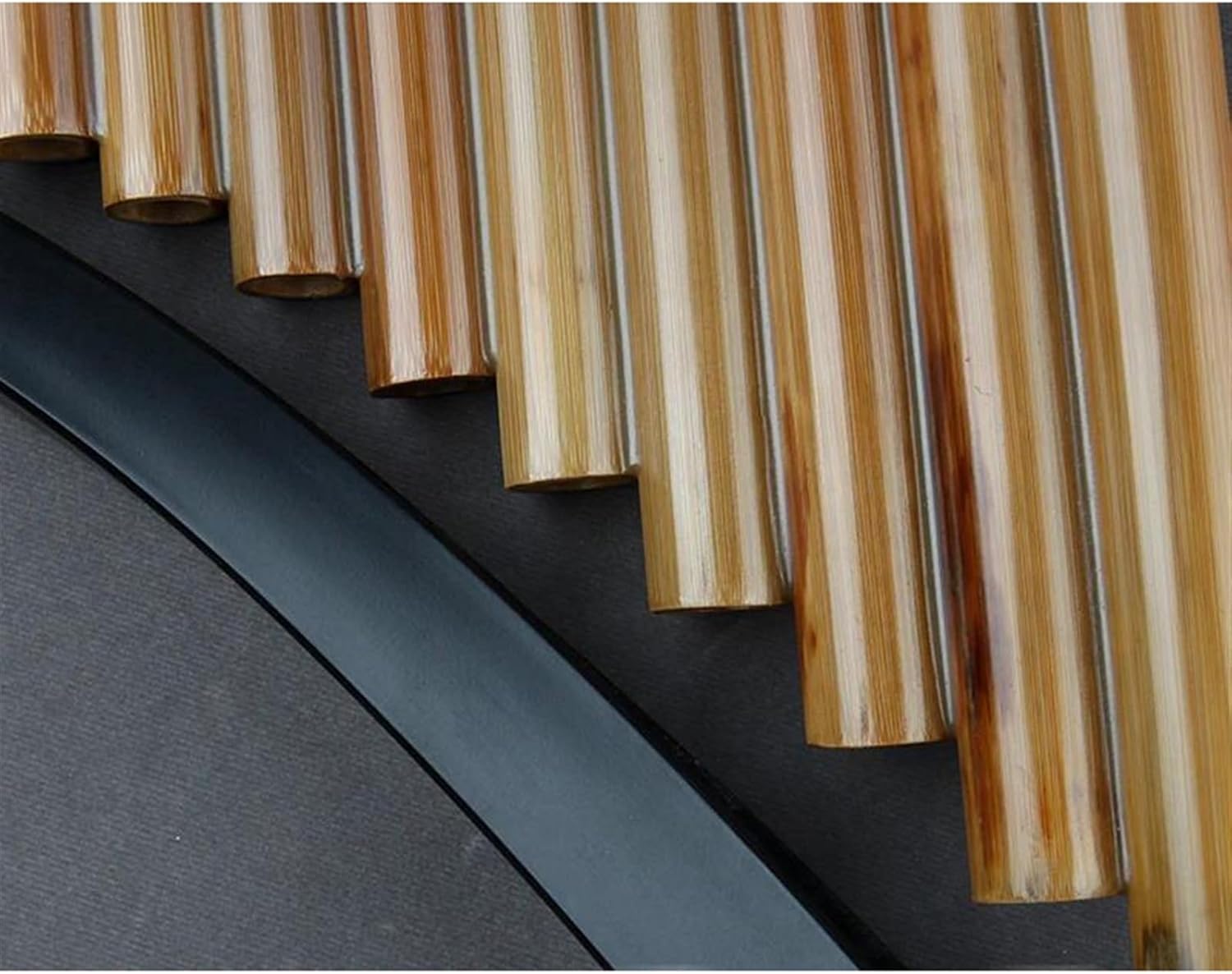 pan flute for beginners Right Hand Pan Flute G Key Removable Tray Original Colour Woodwind Instrument Handmade Pan Pipe 22 Tubes