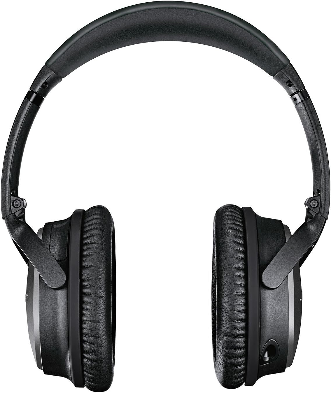 Bose QuietComfort 25 Acoustic Noise Cancelling Headphones for Apple Devices, Triple Black (wired, 3.5mm) (Renewed)