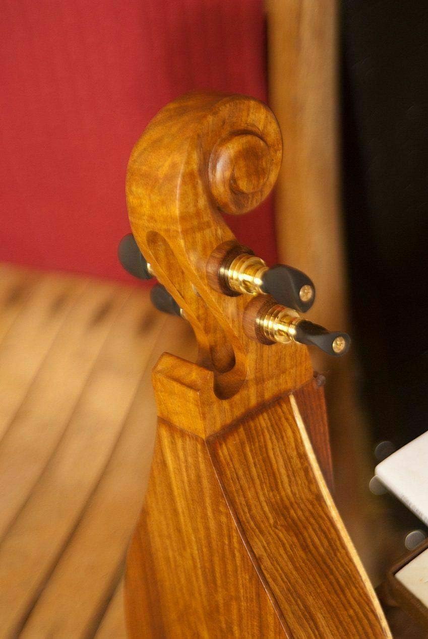 Includes: Roosebeck 4-string Emma Arched Mountain Dulcimer - Sheesham + Snark Clip-On Chromatic Tuner
