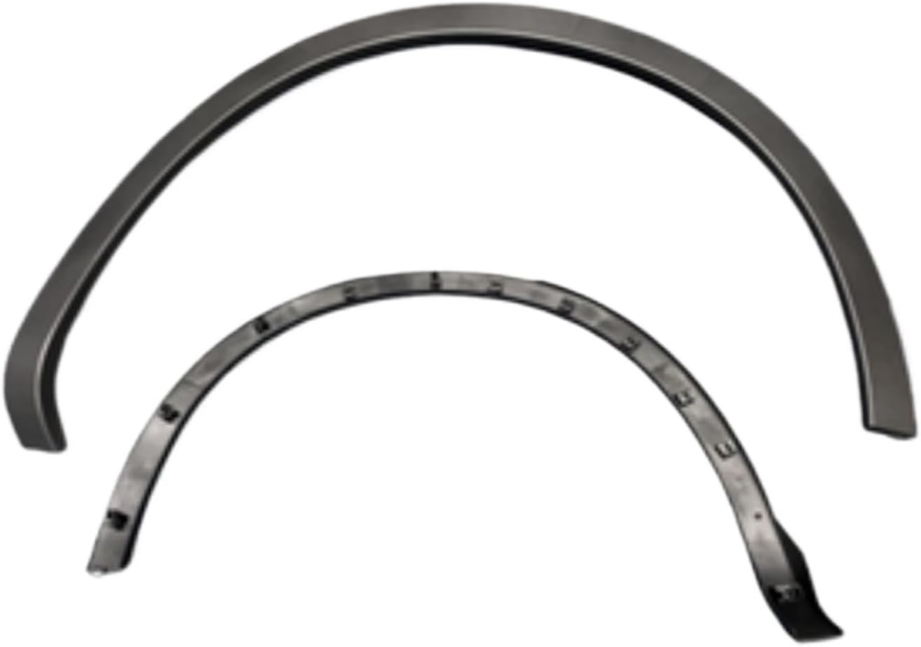 Body Kit Front Rear Wheel Eyebrow Compatible for Maserati Levante Fender Trim Car Accessories (Color : A Set)