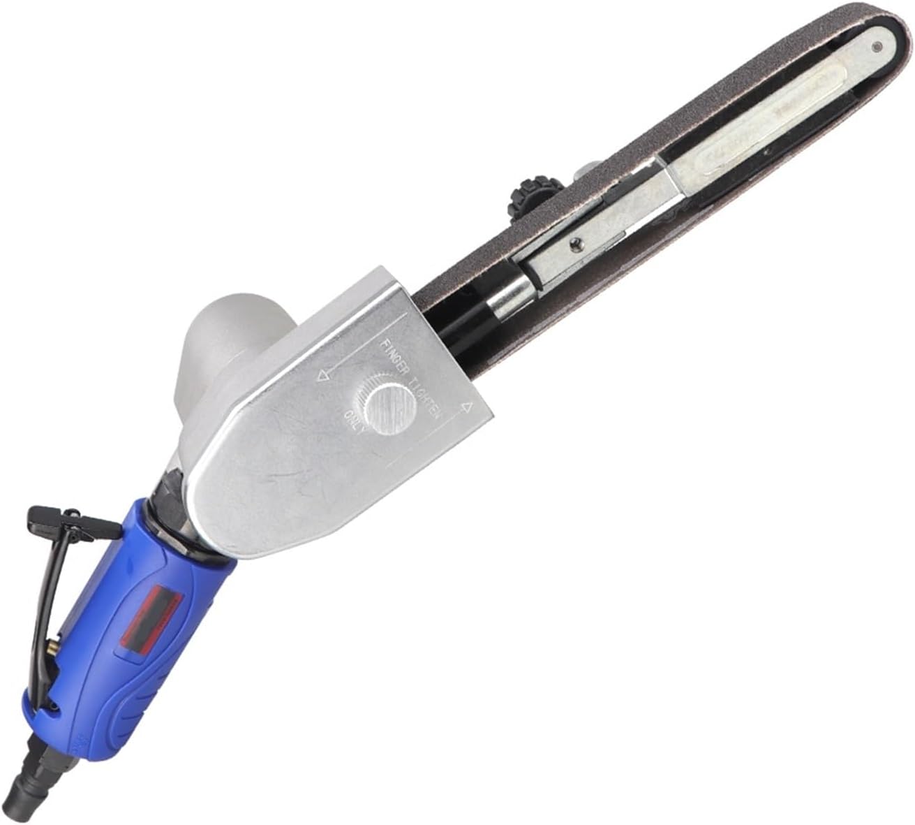 Pneumatic Belt Sander Grinder 360 Degree Rotate Folding Angle Sanpaper Machine Wood Working Air Tools for Woodworking