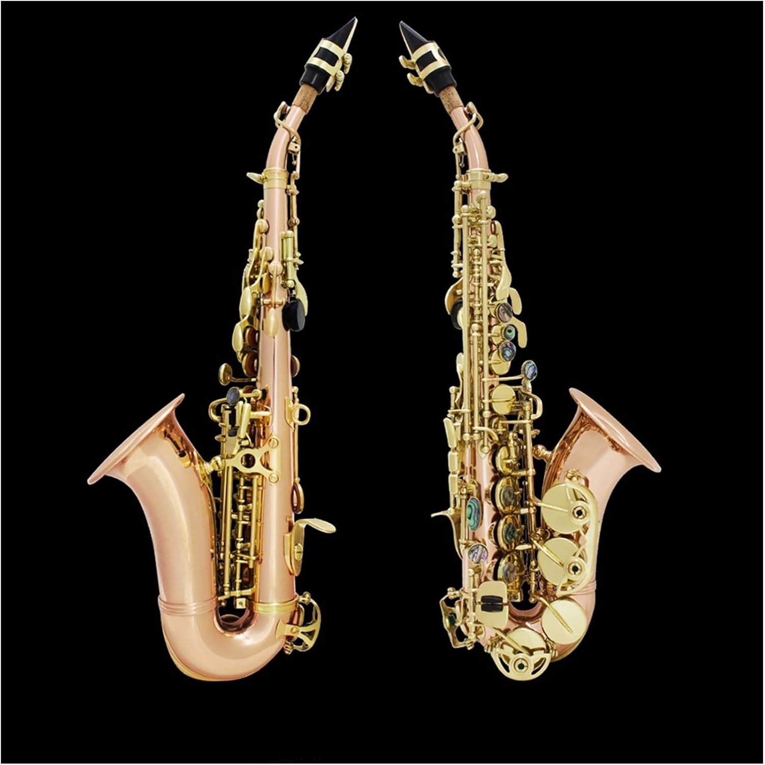 Saxophone Professional Woodwind Instrument Bb B Flat with Box&Mouthpiece Musical Instrument Accessories Beginner Saxophone
