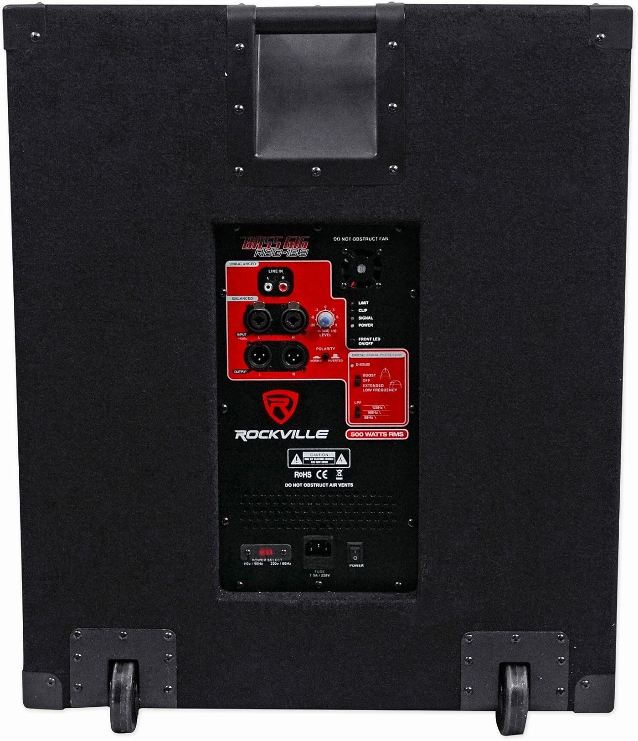 Rockville RBG18S 2000W Peak/500W RMS 18