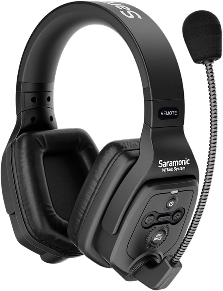 Saramonic WiTalk-DRH Dual-Ear Remote Headset for WiTalk Intercom System