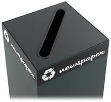 Safco Products Company SAF2988BL Lid f- Recycling Station- in.Glassin.- 15in.x15in.x.75in.- Black