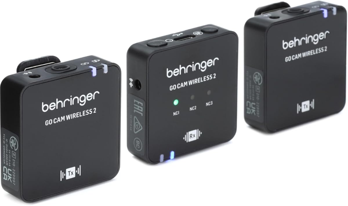 Behringer Go Cam Wireless Clip-on Mic System