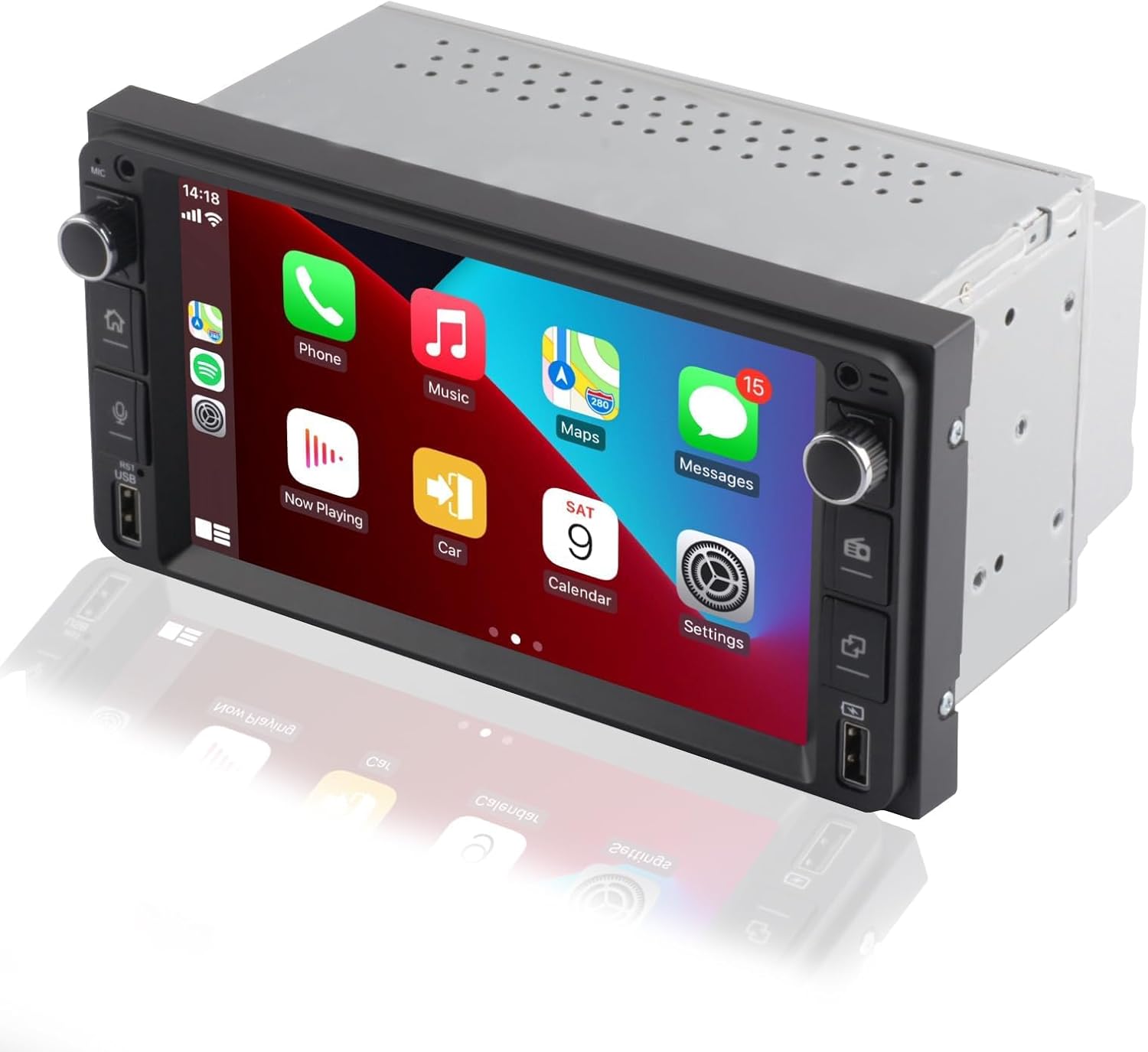 Radio for Toyota 4Runner 2003-2009 RAV4 2001-2005 Corolla 2000-2006 Camry 2002-2006 Tundra 2000-2006 Sequoia 2001-2007 Wireless carplay Android Auto Car Radio Stereo IPS Touch Screen(200 * 100mm)