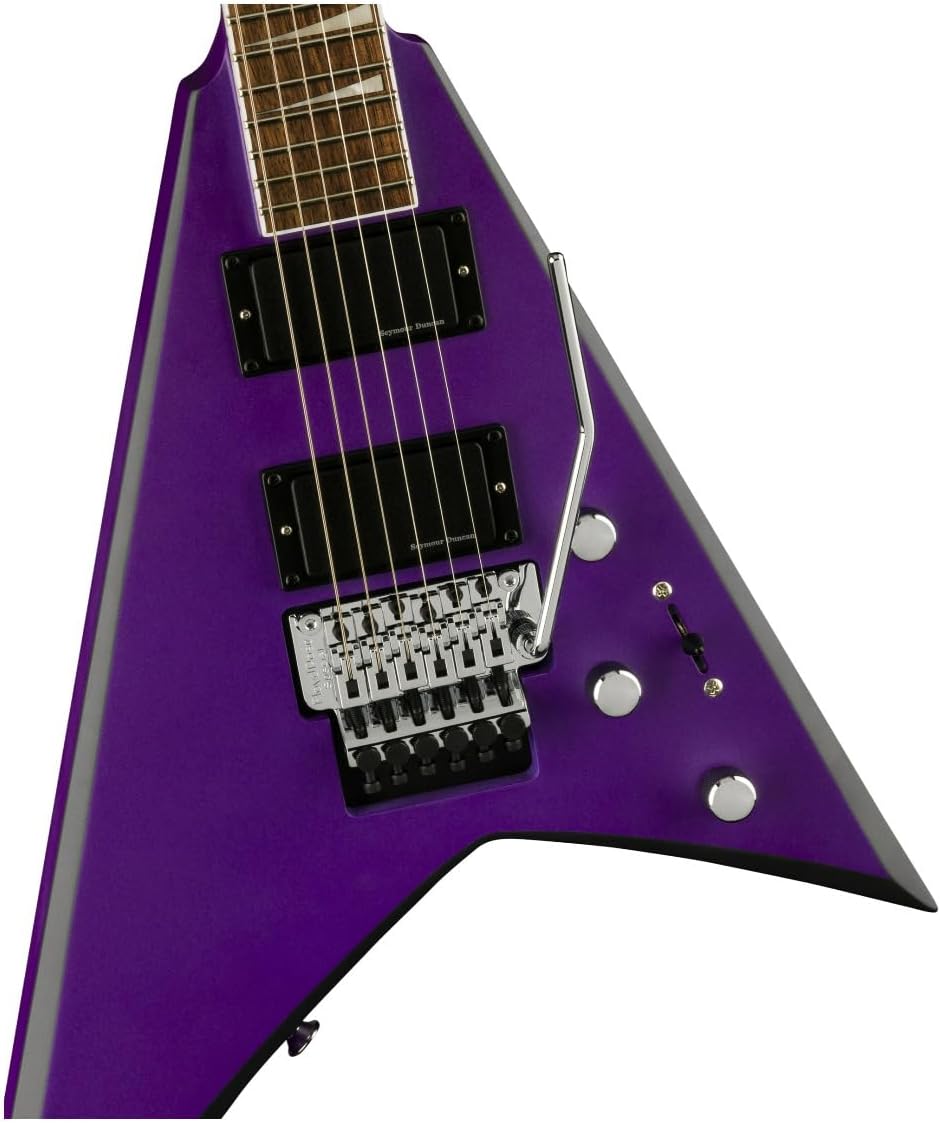 Jackson X Series Rhoads RRX24 Electric Guitar - Purple Metallic with Black Bevels