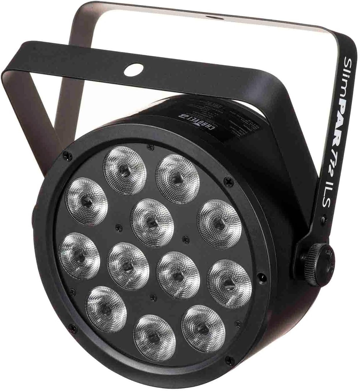 Low-profile, high-output tri-color (RGB) LED Par compatible with ILS