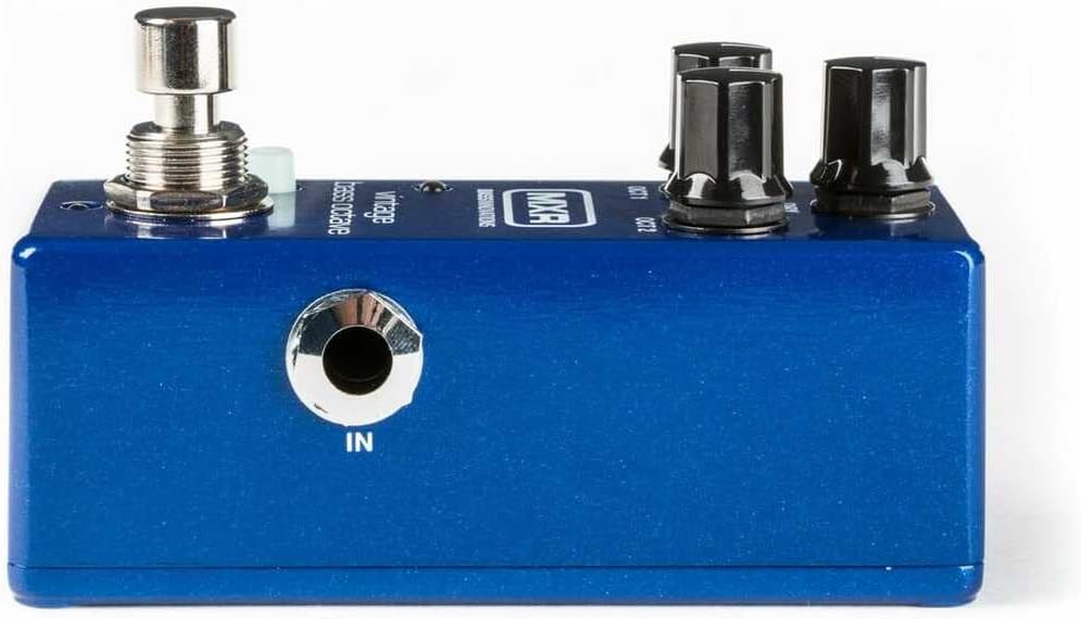 Briskdrop MXR M280 Vintage Bass Octave Effects Pedal Bundle with Dunlop Pick Pack and Super Bright Bass Strings, M280-PVP117-DBSBN