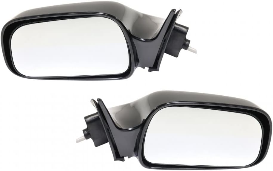 For Toyota Camry 1992-1996 Door Mirror Driver and Passenger Side | Pair | Power | Non-Heated | Paint To Match | Replacement For TO1320138, TO1321138 | 87940-33040-C0, 8791006030C0