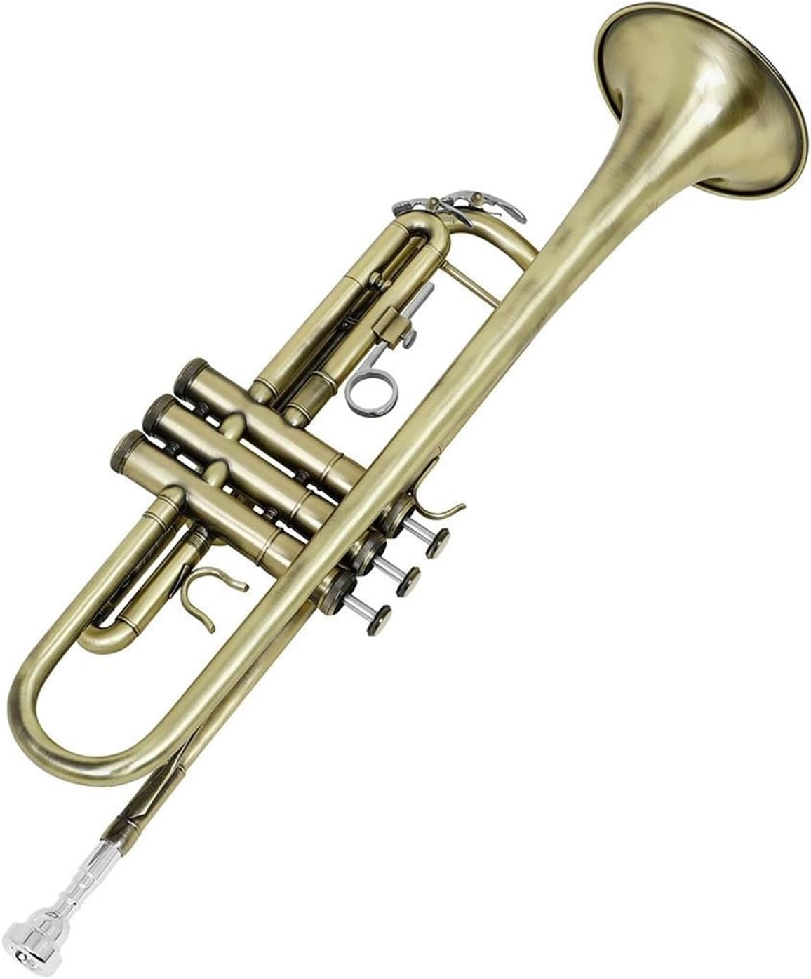Bronze cornet B flat mini trumpet professional musical instrument
