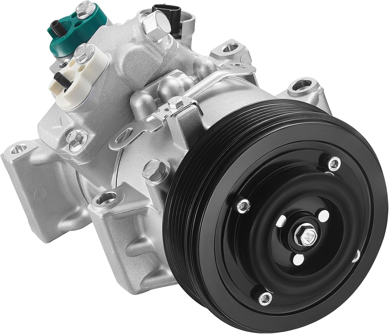 Air Conditioning A/C Compressor with Clutch 68328 Compatible with Toyota Corolla Matrix 2009-2010 L4 1.8L, Compatible with Scion xD 2008-2014 L4 1.8L