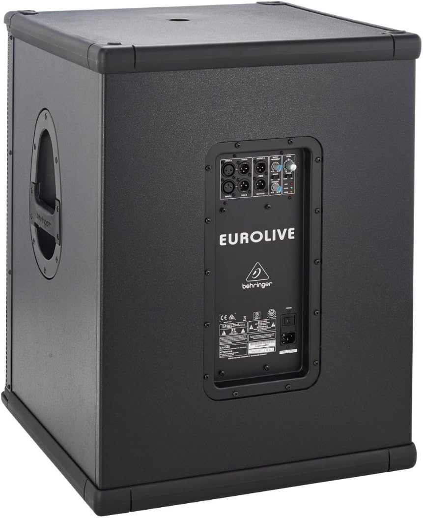 Behringer EUROLIVE B1800XP High-Performance Active 3000 Watt PA Subwoofer with 18
