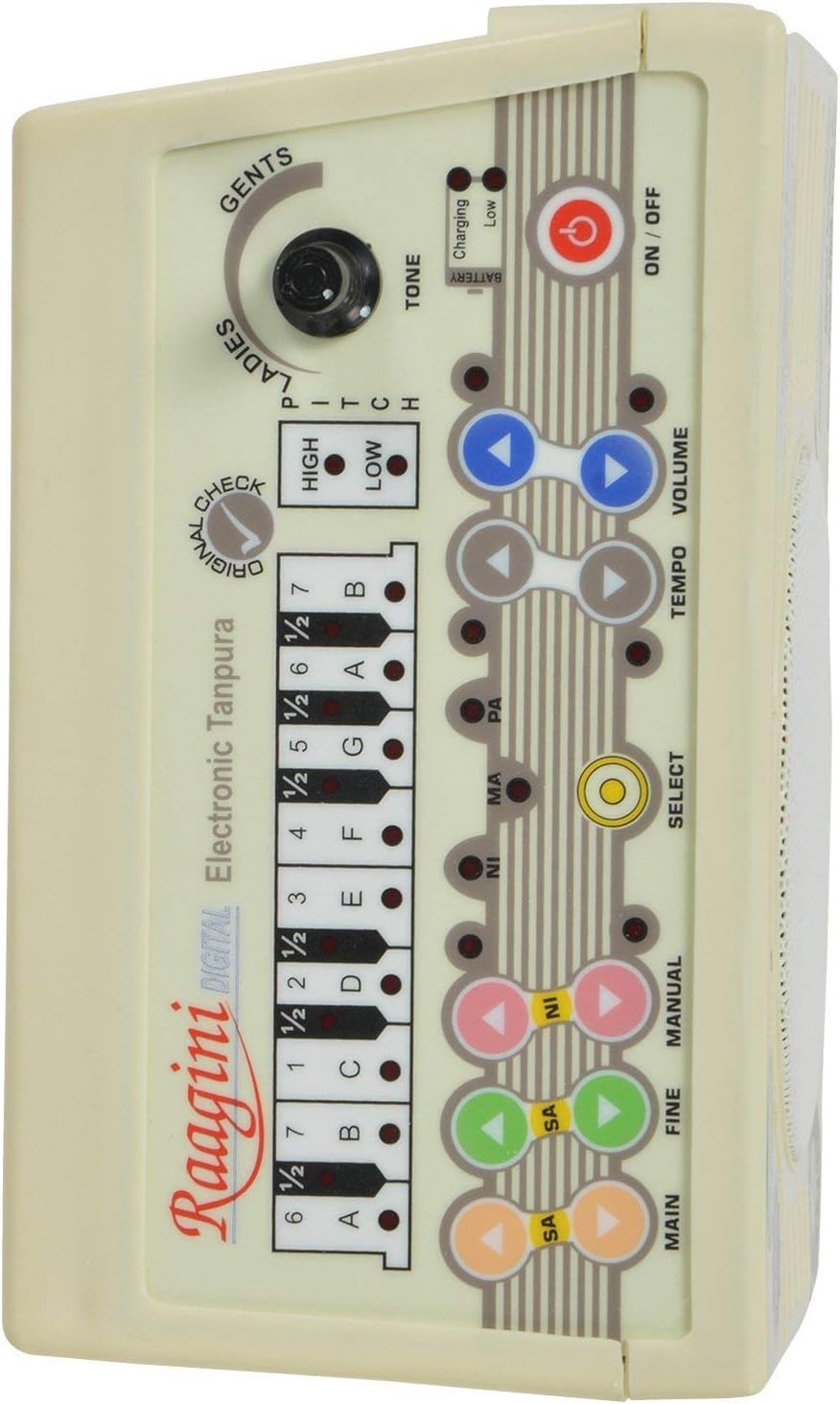 NEW-RAAGINI DIGITAL ELECTRONIC ~ TANPURA TAMBORA PLAY WITH TABLA ~ ESRAJ ~ SITAR