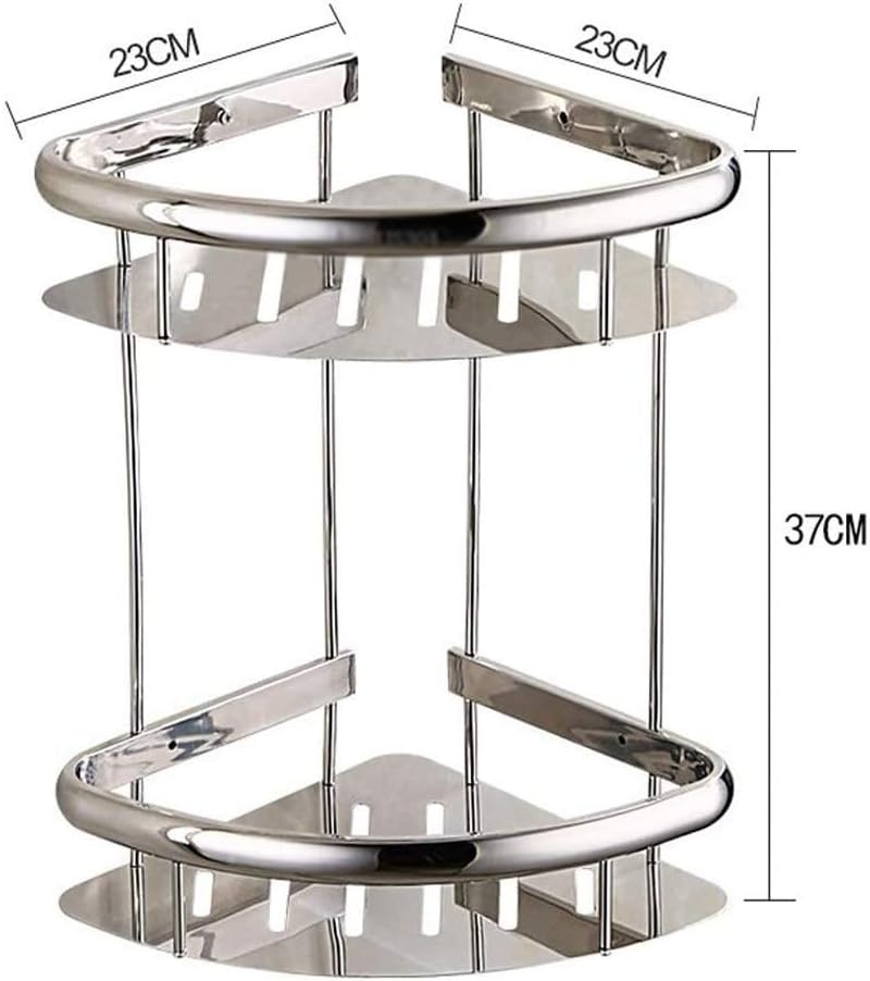 Shelf Stainless Steel Bathroom Corner Rack Shower Shampoo Soap Cosmetic Rack Bathroom Pendant Storage Rack Rack Family Bathroom Rack