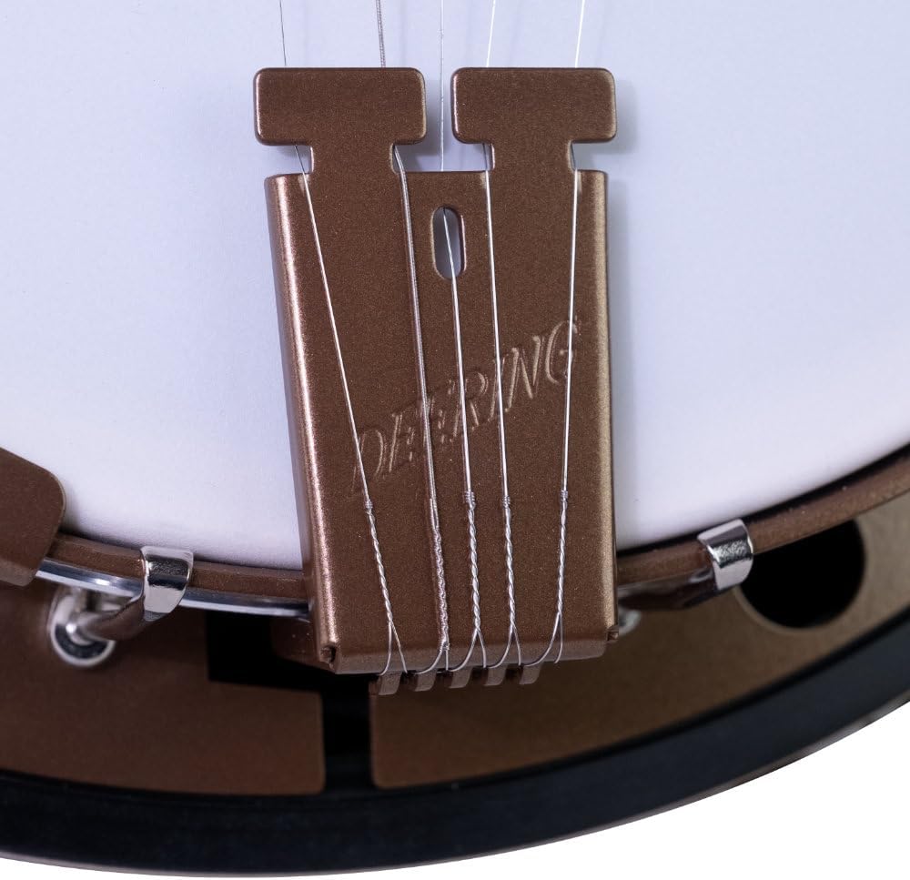 Deering Goodtime Two Deco 5-String Banjo - Best Beginner Bluegrass Banjo | Made In U.S.A.