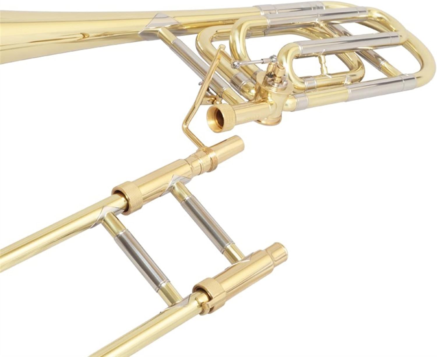 TSTS B Flat to F Tenor Trombone Trombone Suitable for Students Or Adult Beginners and Bands Beginner Trombone