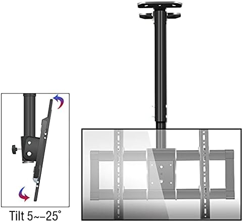 TV Wall BracketFull Motion TV Wall Mount Bracket for 39 90 inch LED TVs 360° Rotation Tilting Low Profile